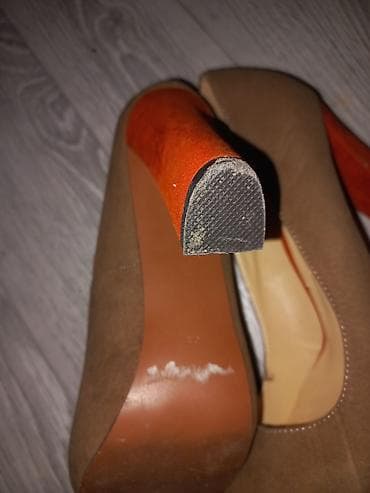 леопардовая: Туфли на каблуке, размеры 39-40, все привозные, покупали зарубежом — 4