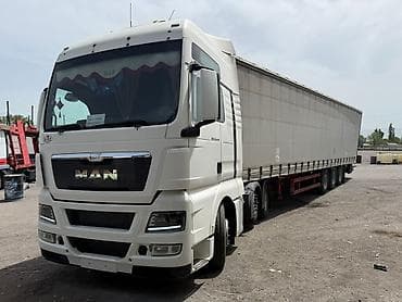 юуто трактор: Тягач, MAN, 2013 г., Тентованный — 4