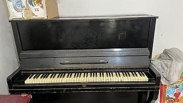 муз инструменты: Пианино акустическое, вертикальное (upright), черный корпус с — 1