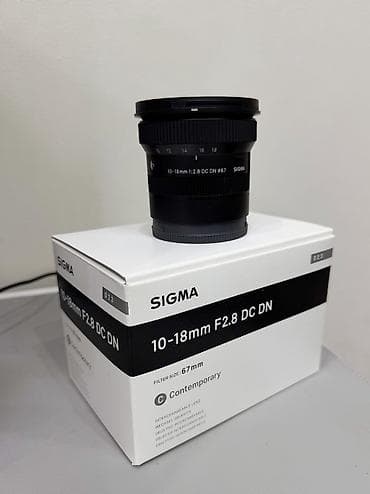 cd disk: Объектив Sigma 10–18mm F2.8 DC DN (серия Contemporary) - — 1