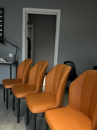 кухонные стульчики: Стул для кухни, Другой материал, цвет - Оранжевый — 2