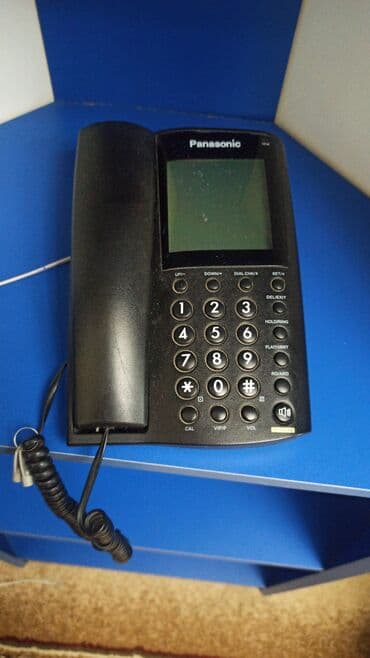 Стационарный телефон Проводной, Регулировка уровня громкости at lalafo.kg Стационарный телефон Проводной, Регулировка уровня громкости