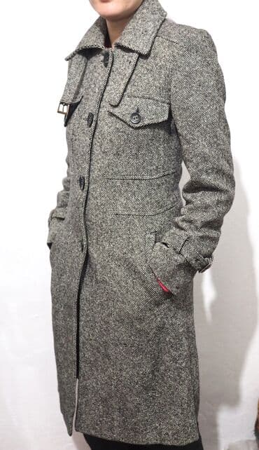 Пальто из натуральной шерсти
