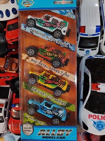 Набор металлических машинок Pengying Alloy Model — серия Die-Cast Car — 1