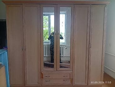 детскую кроватку кроватка к: Спальный гарнитур в классическом стиле, цвет светлый дуб/бежевая — 3