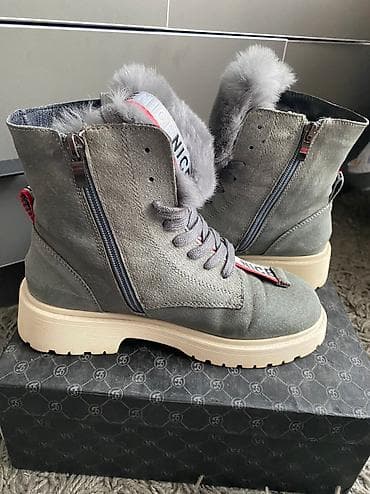 foot patch: Продаю классные теплые зимние ботинки в отличном состоянии, полностью — 7