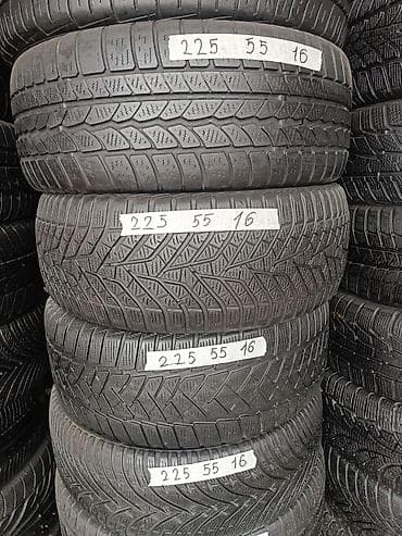 Шины 225/55 R16 - Размер: 225/55 R16 (маркировка видна на каждом