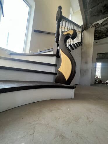 Лестницы и комплектующие на заказ: На заказ лестница 
Баардык турун жасайбыз мыкты сапатта — 1