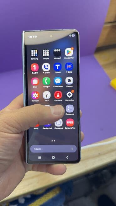 телефон бишкек: Samsung Galaxy Z Fold 4, Б/у, 256 ГБ — 7