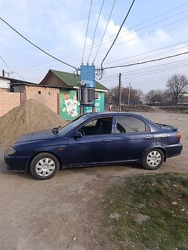 шагыл сокулук: Kia Shuma: 1999 г., 1.5 л, Кол менен иштөөчү, Газ, Седан — 3