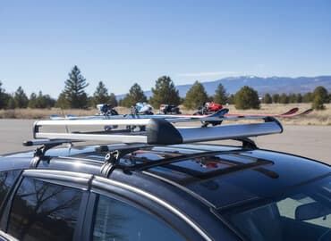 Багажники на крышу и фаркопы: Корзина На рейлинги Алюминий — 3