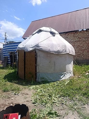 детские поделки: Юрта (разборная) - Традиционная круглая конструкция с каркасом и — 1