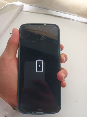 сломанные телефон: Redmi, Redmi Note 8, цвет - Синий, 2 SIM — 2