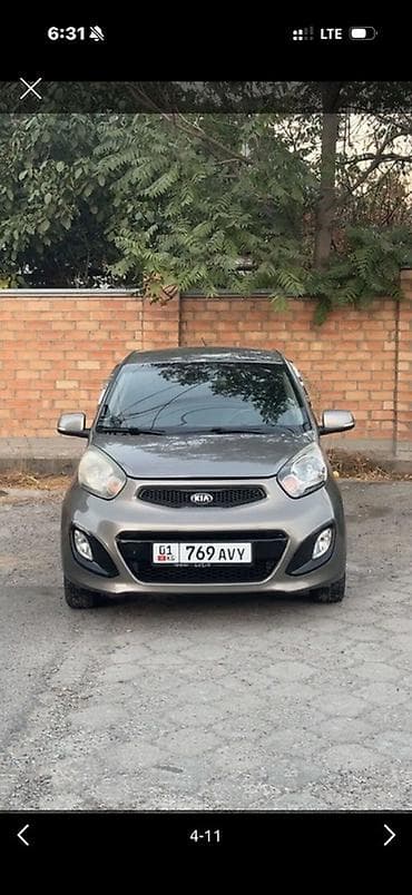 kia rio 2012: Kia Morning: 2012 г., 1 л, Автомат, Бензин, Хэтчбэк — 2
