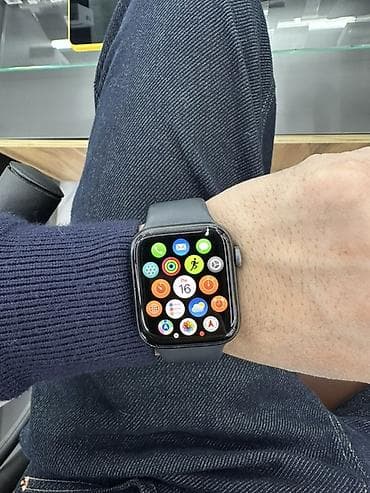 часы apple watch 2: Смарт‑часы Apple Watch (серия с прямоугольным дисплеем 45/44 мм) — 2