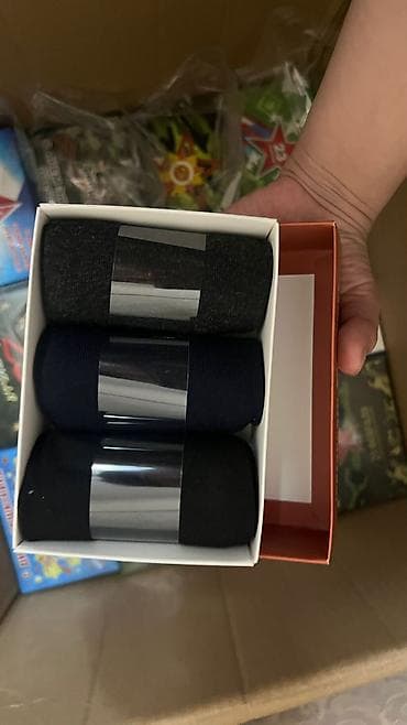 Рубашки: Носки ХБ подарочные 
Розница 200с 
Оптом 150с — 4