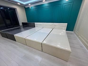 Кровати: Односпальная кровать, Новый, С мягкой обивкой, длина - 210 см — 7