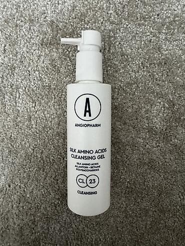 мужские парики: Набор ухода за кожей лица ANGIOPHARM 1) Очищающий гель Silk Amino — 1