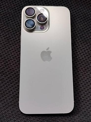 zero 30: IPhone 15 Pro Max, Серебристый, 85 % — 3