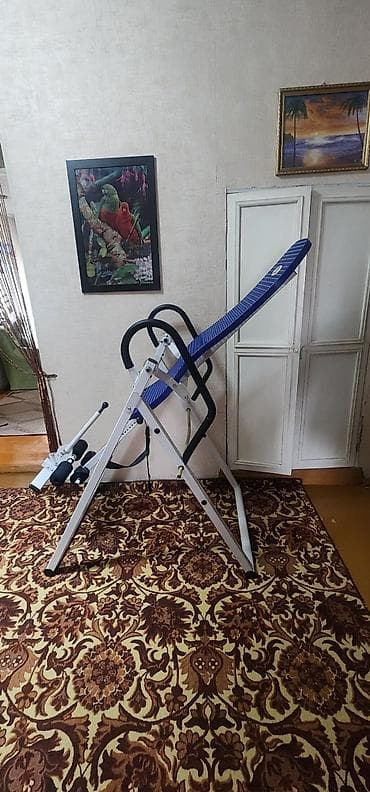 Машыктыргычтар: Инверсионный стол для растяжки позвоночника, разгрузки спины и снятия — 2