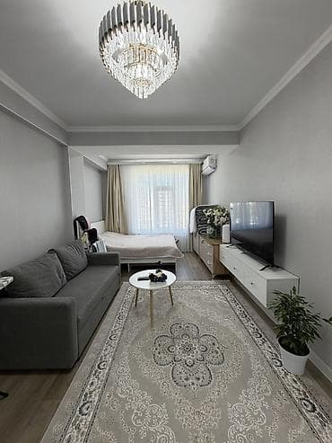 14: 1 комната, 40 м², Кок-Жар ж/м Элитка, 14 этаж, Свежий ремонт — 2