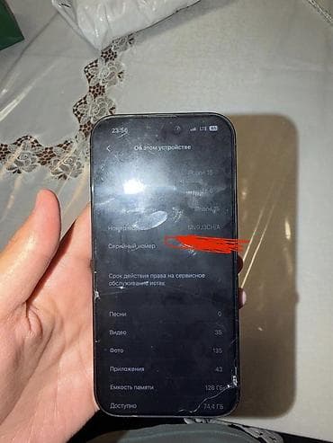 айфон 13 про телефон: IPhone 15, Б/у, 128 ГБ, Черный, Защитное стекло, Чехол, Кабель — 6