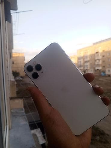 Уюлдук телефондор жана аксессуарлар: IPhone 11 Pro Max, Колдонулган, 512 ГБ, Ак, 91 % — 1