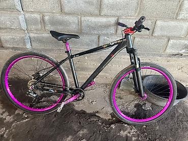 Mtb pink состояние хорошее 9 скоростей тормоза гидравлический