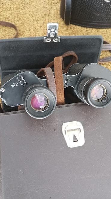 тент крыша: Бинокль БПЦ5 8x30, Made in USSR. - Увеличение: 8x - Диаметр — 5