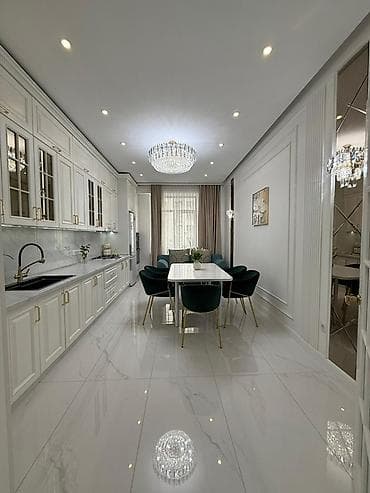 асанбай участак ауца: 2 комнаты, 100 м², 2 этаж, Дизайнерский ремонт — 6