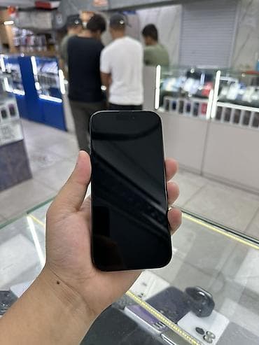 iphone 14 pro 128 gb: IPhone 14 Pro, Б/у, 256 ГБ, Черный, Кабель, 92 % — 2
