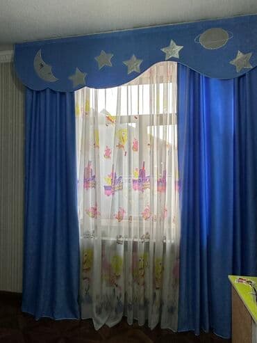 одежда для кормящих: Комплект штор, Готовое изделие, Б/у — 4