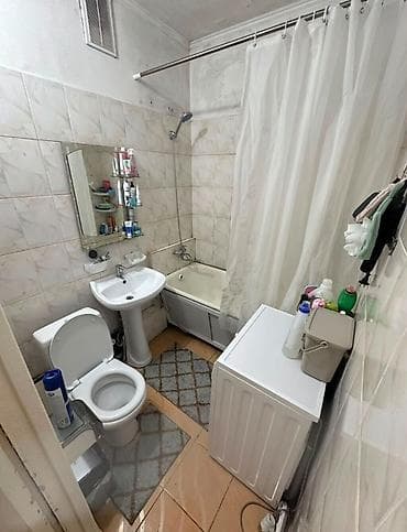 Недвижимость: 1 комната, 34 м², Аламедин-1 мкр 105 серия, 2 этаж, Евроремонт — 5