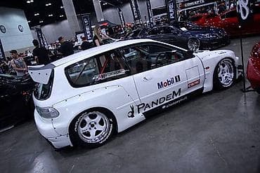 расширители: Крыло Заднее левое Honda, 1992 г., Новый, Аналог — 2