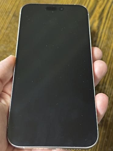 apple studio: IPhone 15 Pro Max, Б/у, 256 ГБ, White Titanium, Кабель, Коробка, 88 % — 7