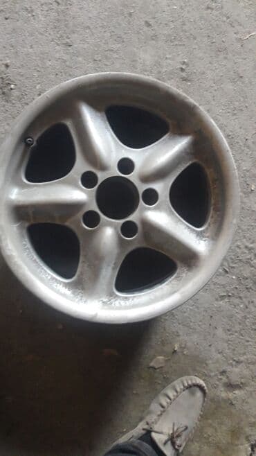 купить диски на авто в бишкеке: Литые Диски R 15 Mercedes-Benz, Комплект, отверстий - 5, Б/у — 1