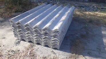 темир шифер: Шифер, Асбестоцементный, Мелковолновой, Б/у — 3