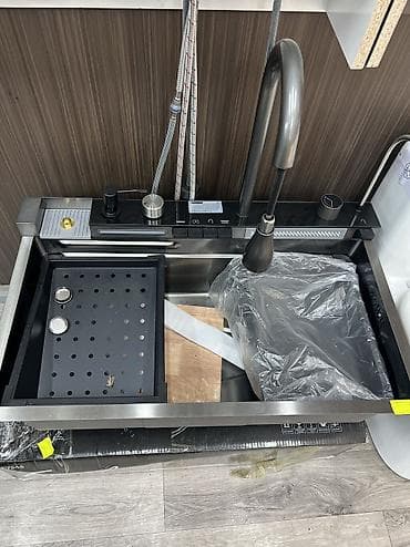 silver kitchen: Кухонная мойка, Врезной способ установки, Материал: Металл, Размер: 75 x 45 см — 1