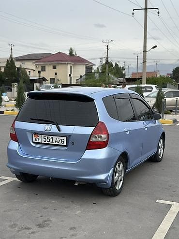 синяя geely: Honda Fit: 2002 г., 1.3 л, Автомат, Бензин, Хэтчбэк — 6