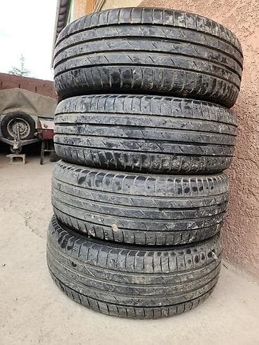 215 75 16c: Шины 235 / 65 / R 17, Лето, Б/у, Комплект, Внедорожные (АТ/МТ), Корея, Marshal — 2