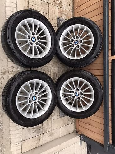 2354518 лето: Комплект колес BMW на оригинальных литых дисках + летние шины 33 стил — 2