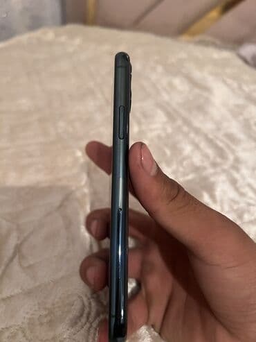 телефон 11 айфон: IPhone 11 Pro, Колдонулган, 64 ГБ, Jet Black, Каптама, 75 % — 6