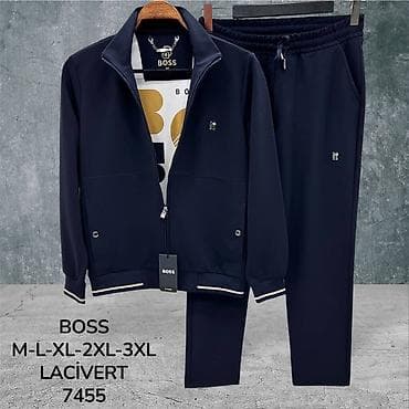 boss бишкек: Мужские комплекты спортивных костюмов, темно‑синий (lacivert) — 2