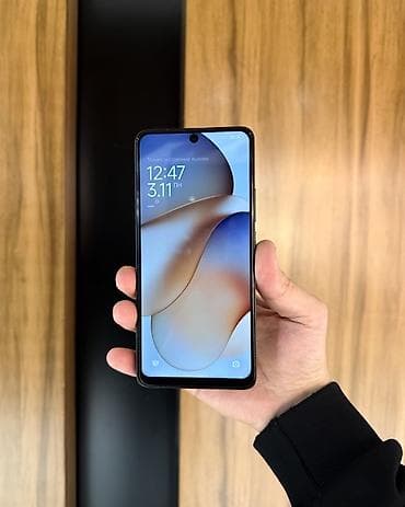 телефон р: Redmi, Redmi Note 13, Б/у, 256 ГБ, цвет - Черный, 2 SIM — 3