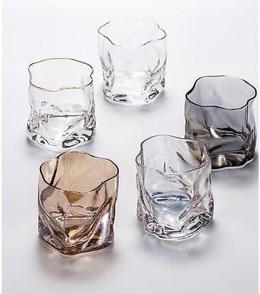 Авторская стеклянная посуда для напитков — серия дизайнерских стаканов