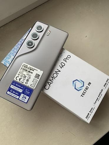 nokia 800: Tecno Camon, Новый, 256 ГБ, цвет - Серый — 1