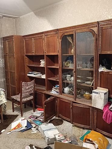 стенка сервант: Секция-гостиная из массива/шпона в классическом стиле. Состав и — 2