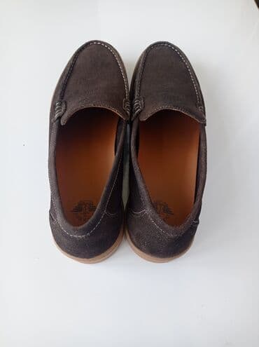 Киреге берилүүчү кийимдер: Эркектердин туфлиси, 45, Жаңы, түсү - Күрөң, Өзү алып кетүү, Акылуу жеткирүү — 2