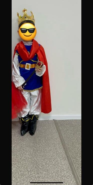 гер: Костюм принца для мальчика. Рост: 130 см Цена: 1200 сом — 2