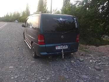 минивэн электро: Mercedes-Benz Vito: 1997 г., Бензин, Минивэн — 6